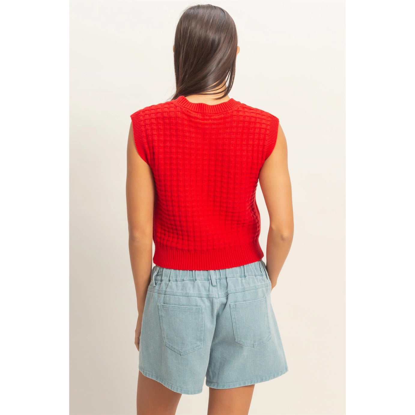 Ada Textured Knit Top