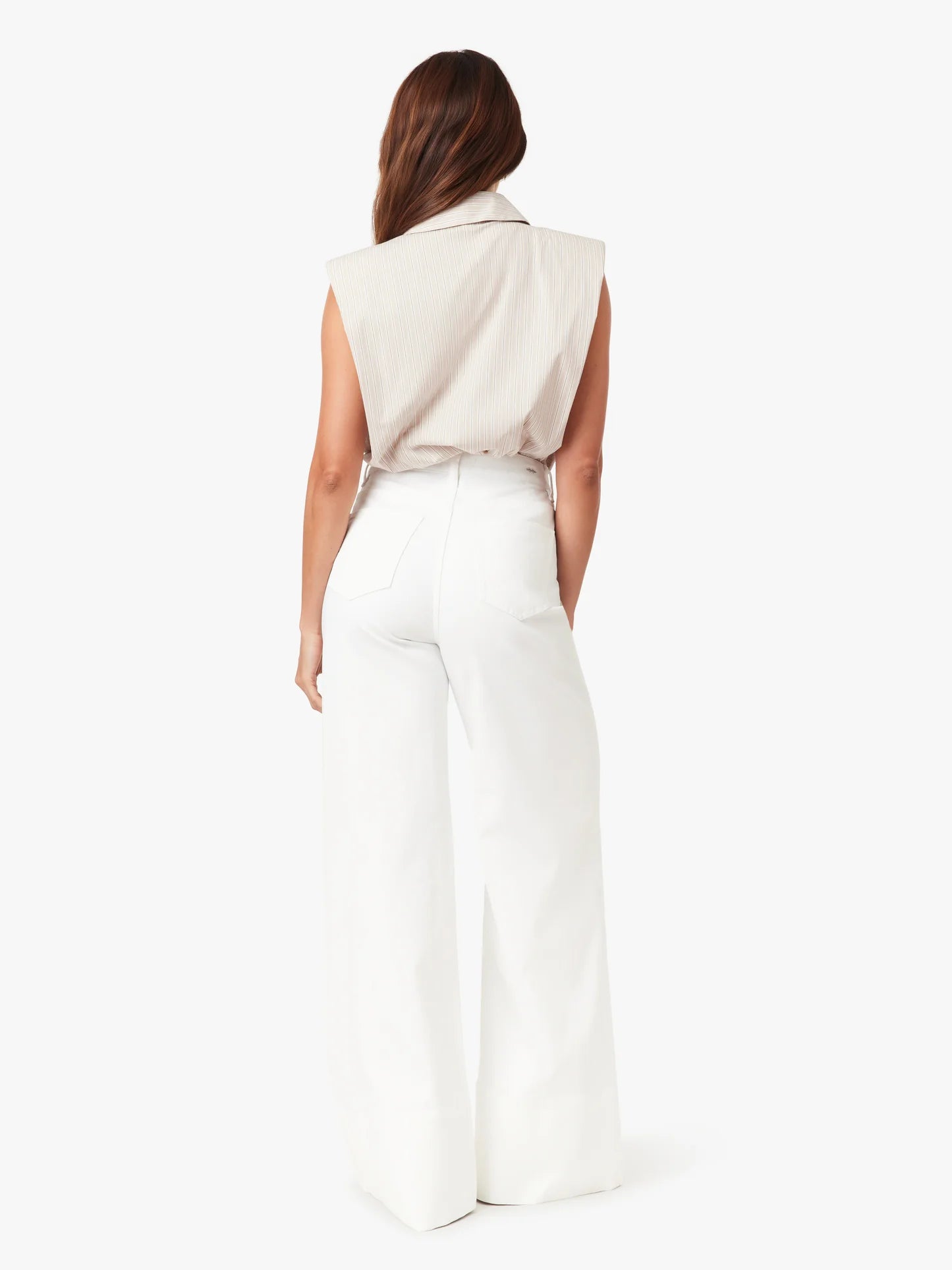 Emerson Relaxed Flare- White