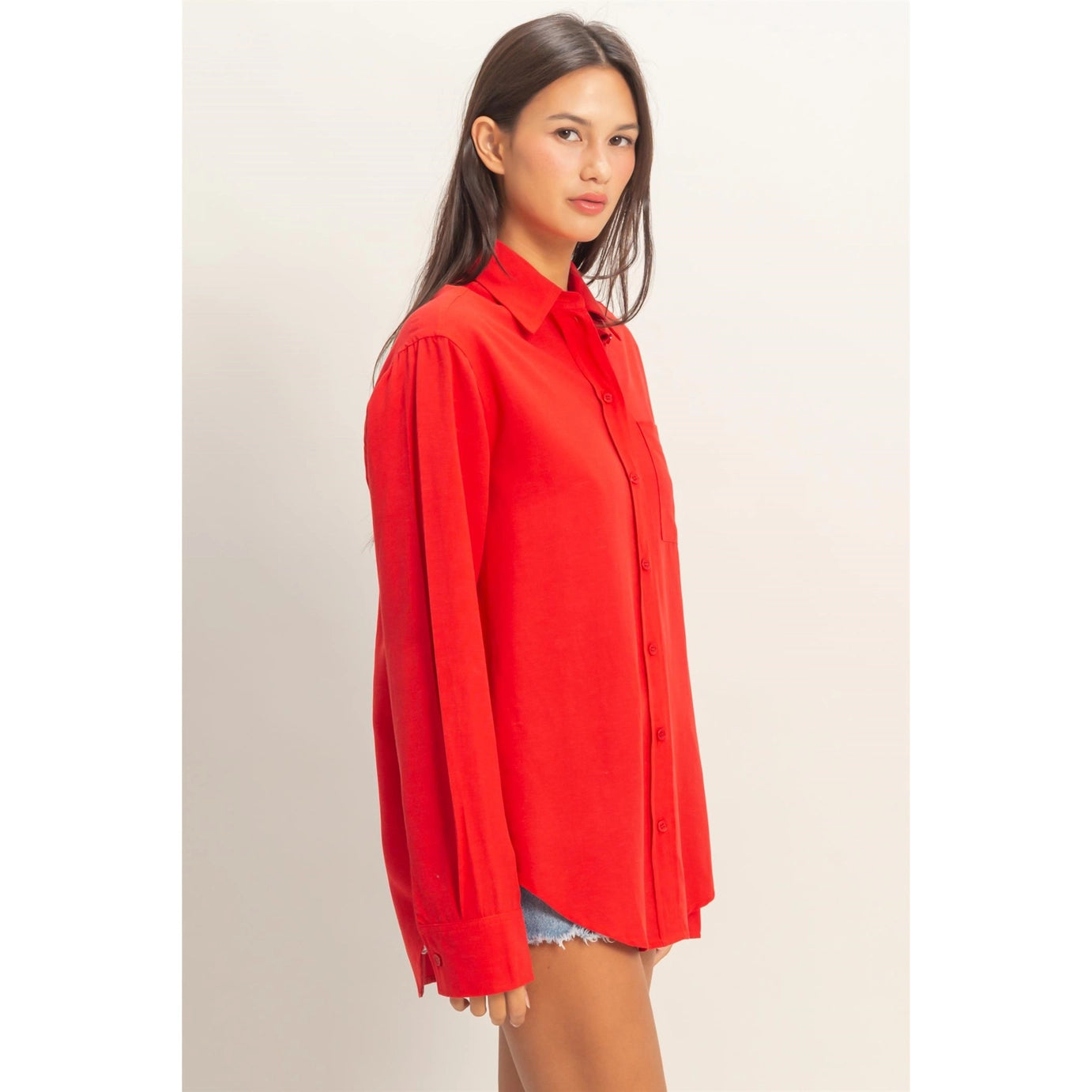 Rae Button-Up Top