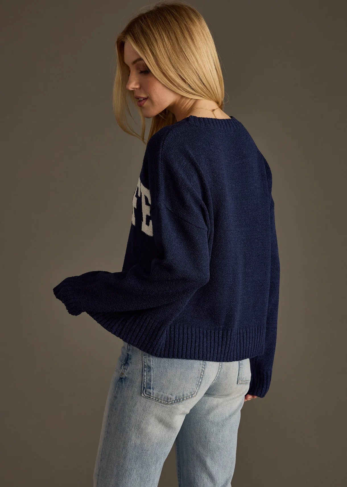Lake Life Sweater- Navy