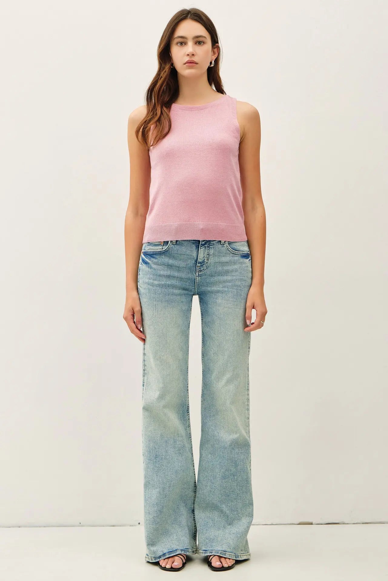 Marisol Tank- Dusty Pink