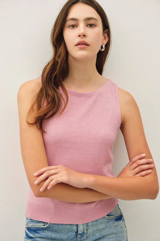 Marisol Tank- Dusty Pink