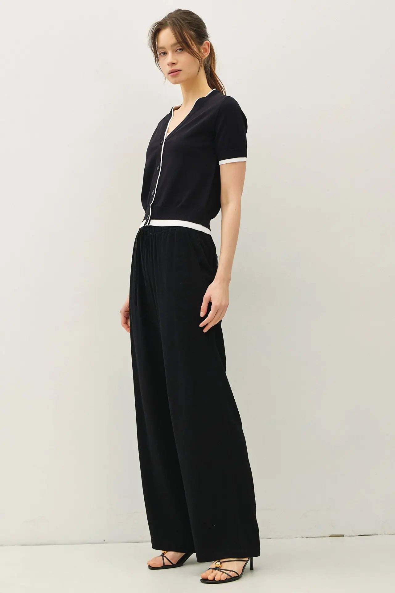 Harmony Cardigan-Black