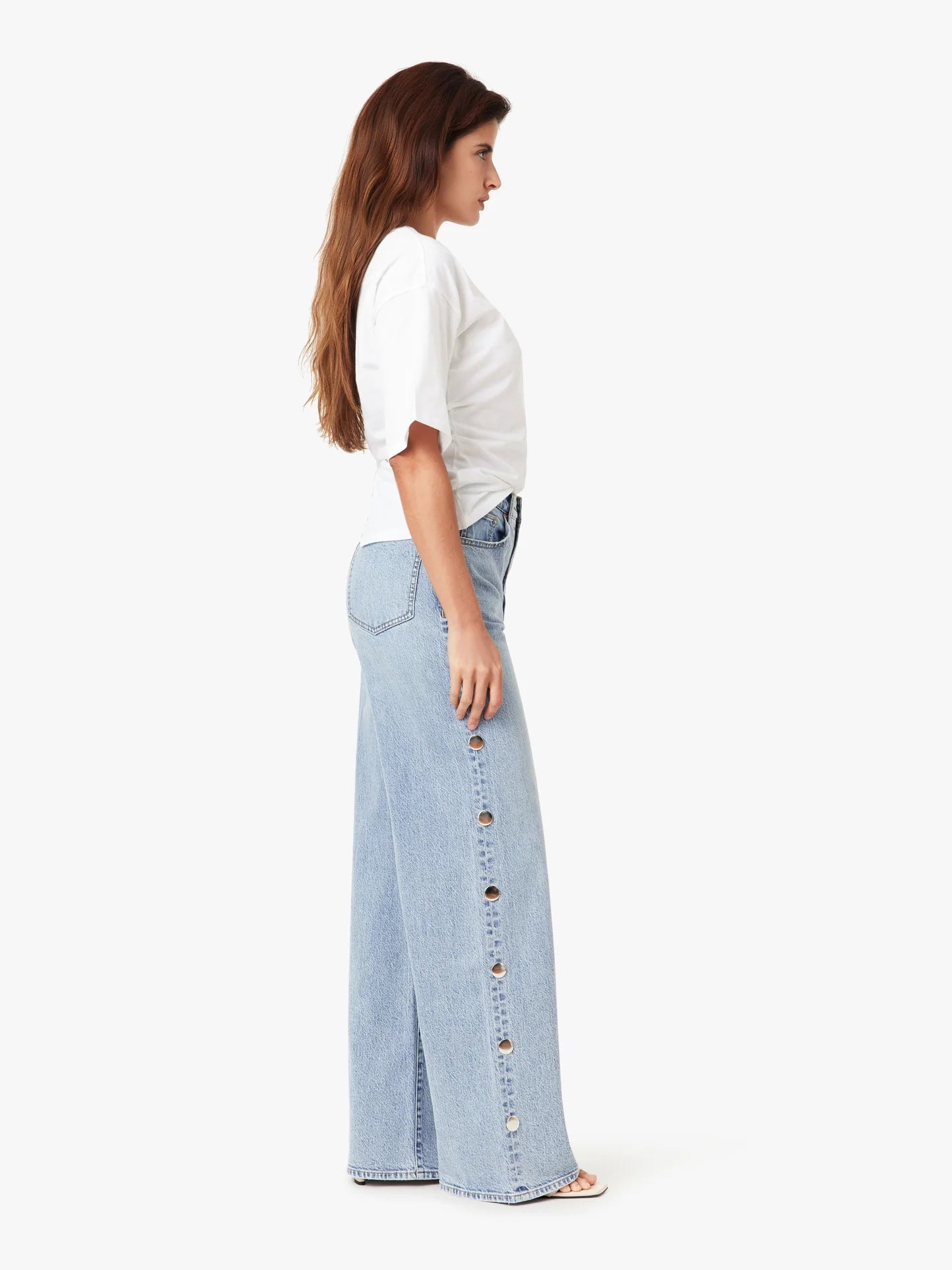 Gemma Studded Wide Leg Slouch