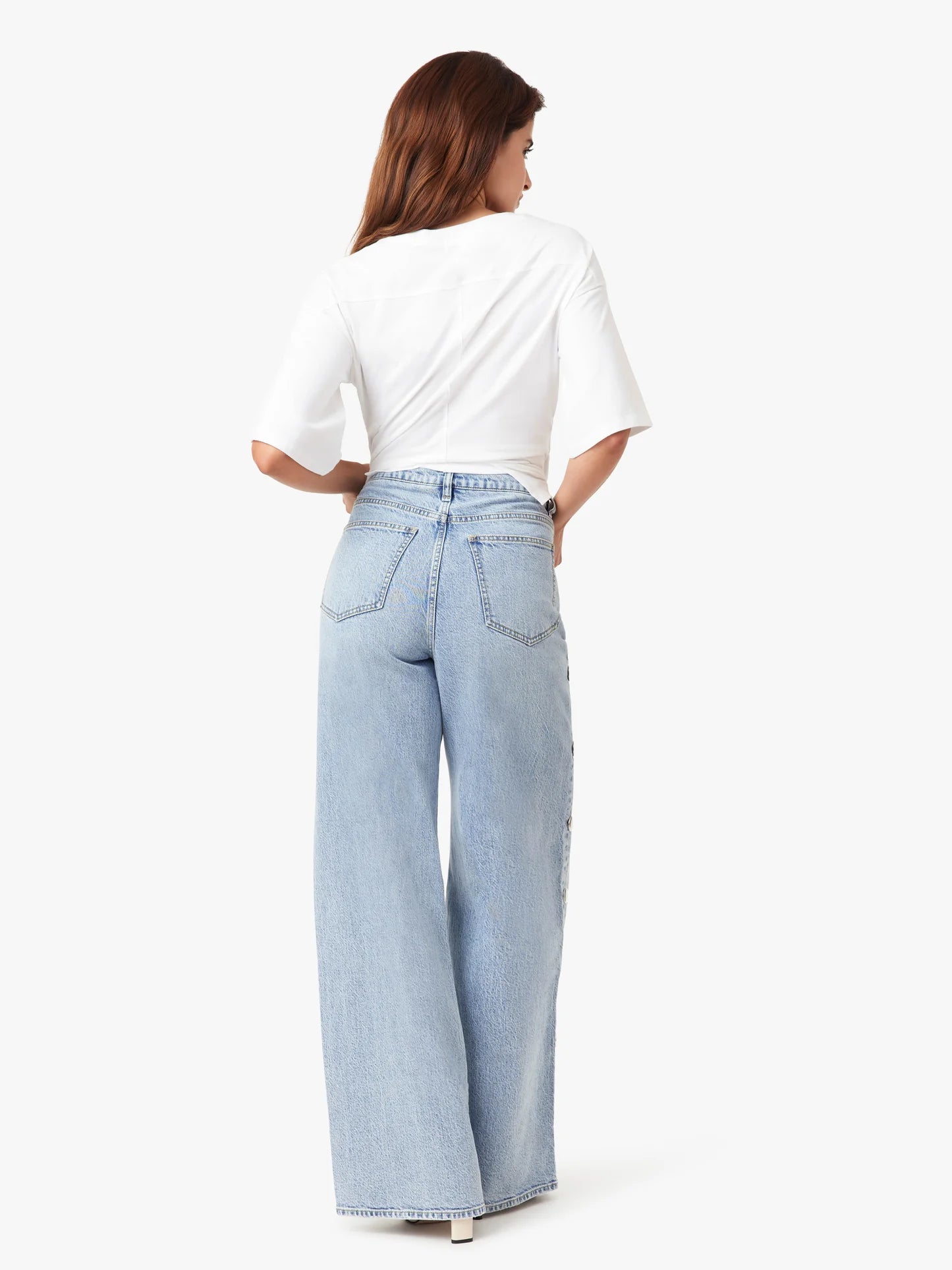 Gemma Studded Wide Leg Slouch