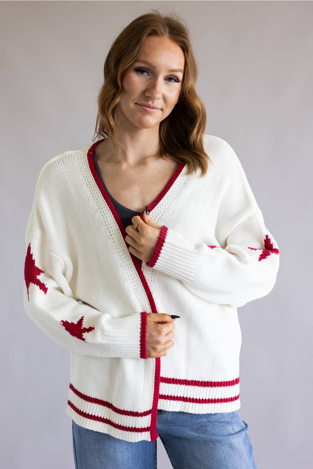 American Flag Cardigan