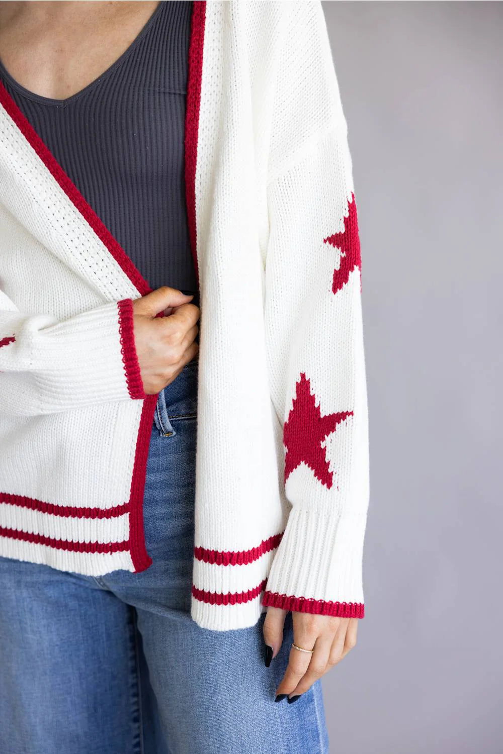 American Flag Cardigan
