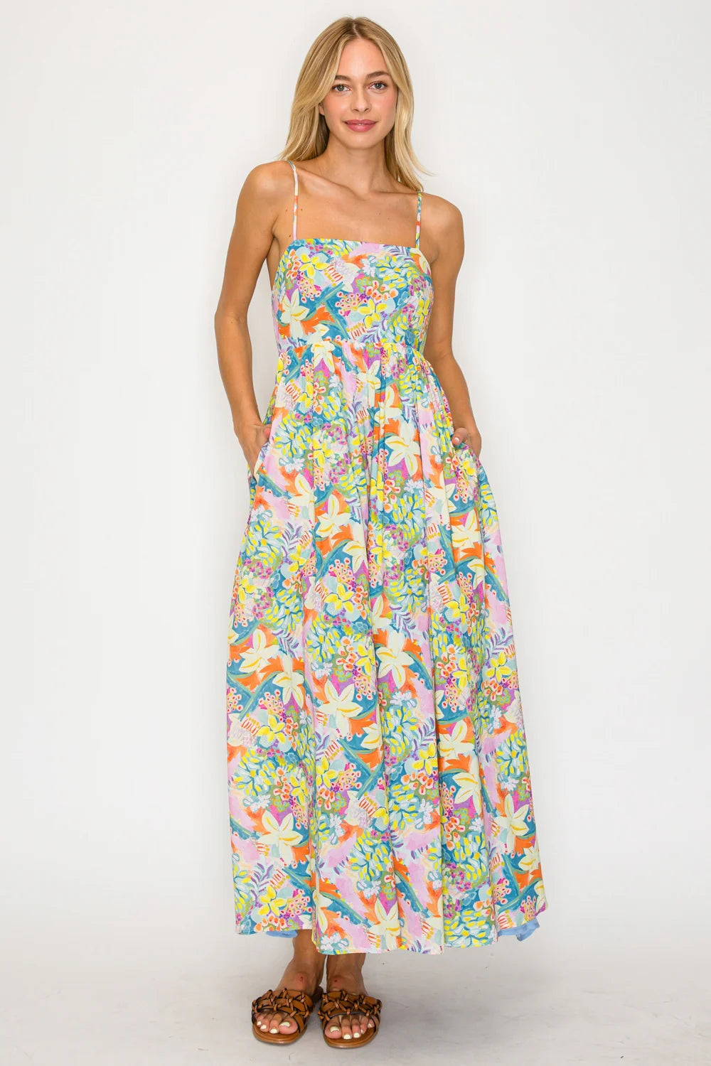 Eros Bouquet Maxi Dress