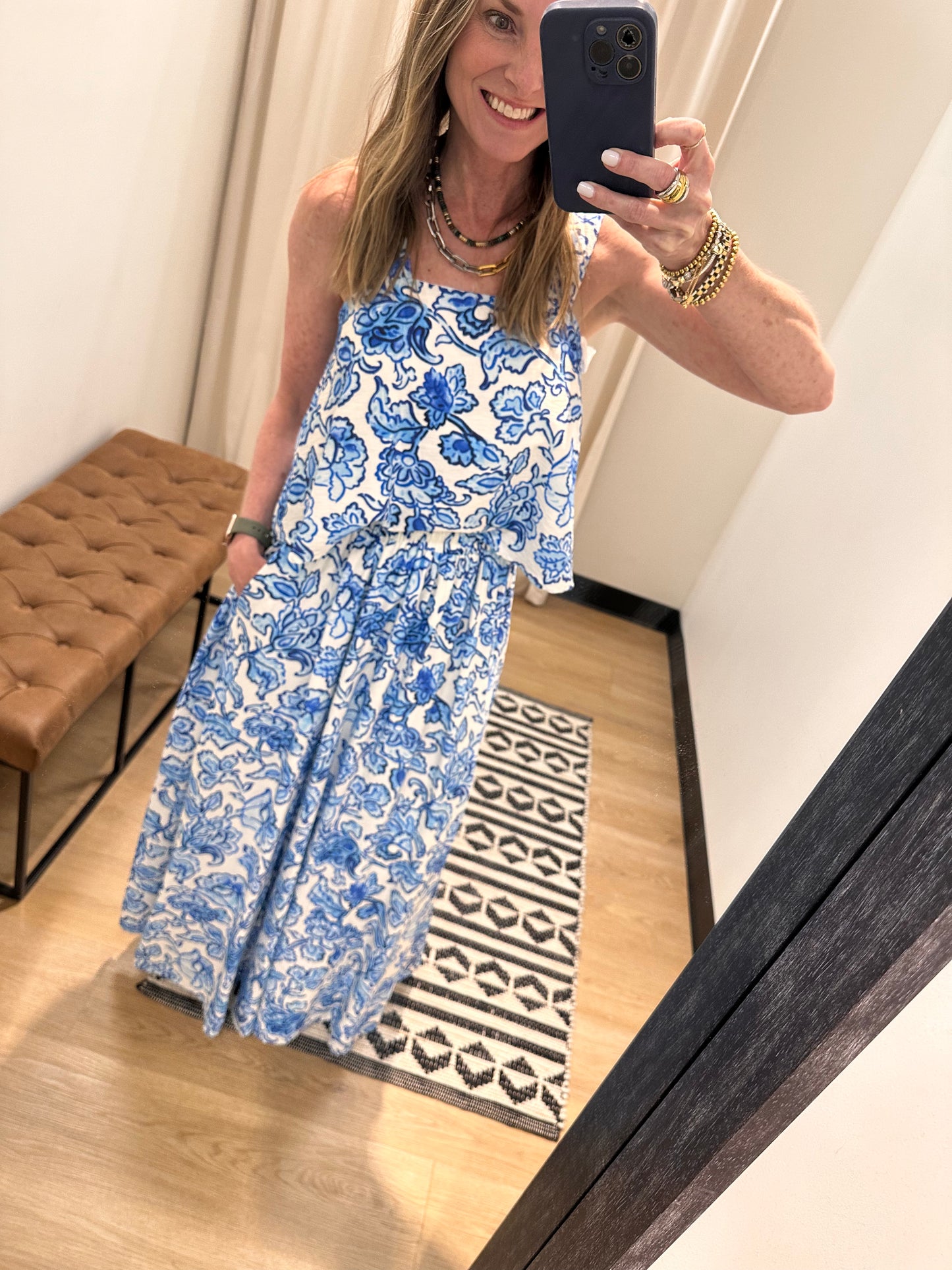 Delos Petals Maxi Skirt