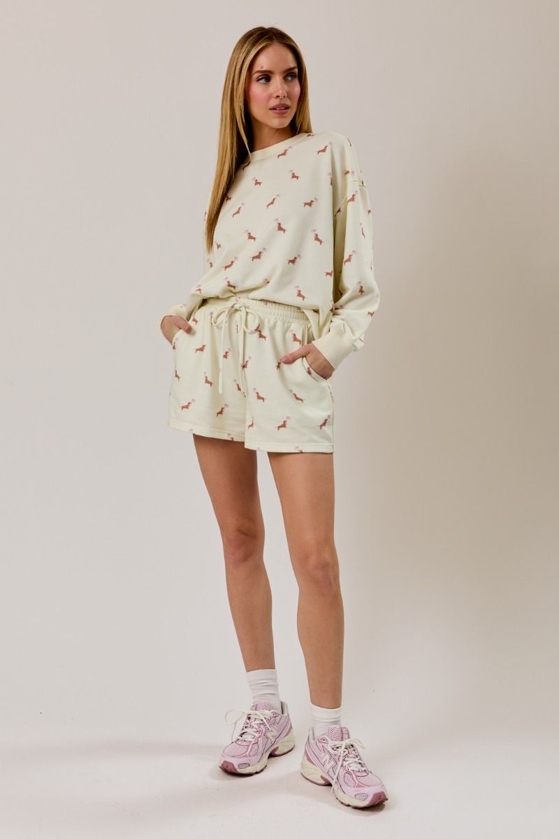 Winnie Sweatshirt- White