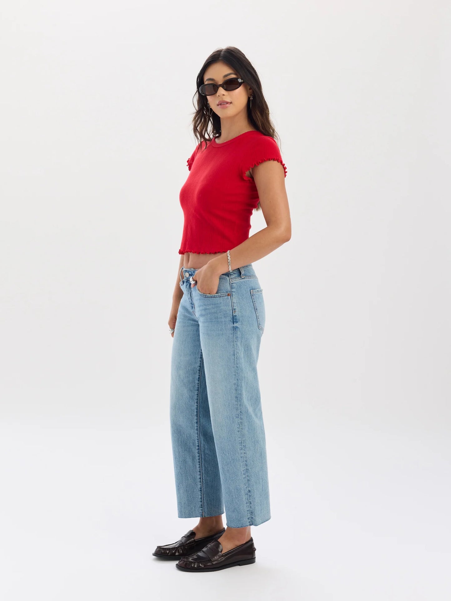 Keeper Crop Low Rise in Obviously Vintage