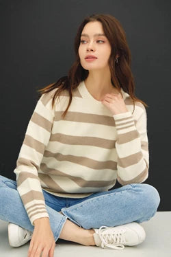 Amy Stripe Sweater