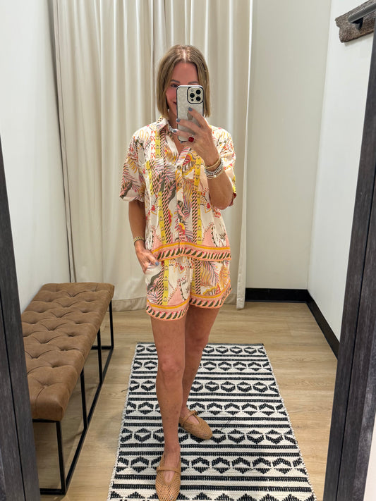 Tropical Print Set
