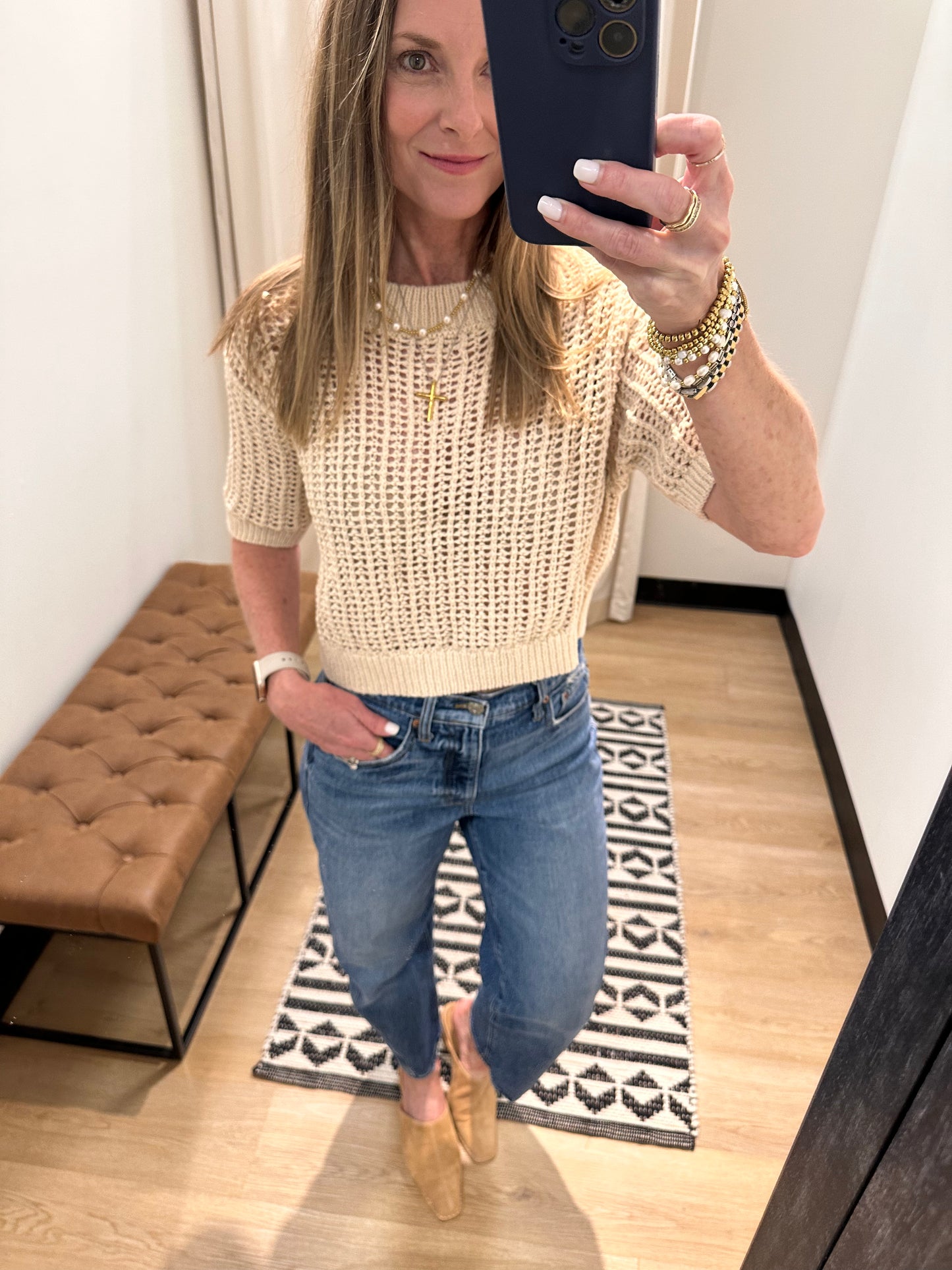 Greta Sweater- Cream