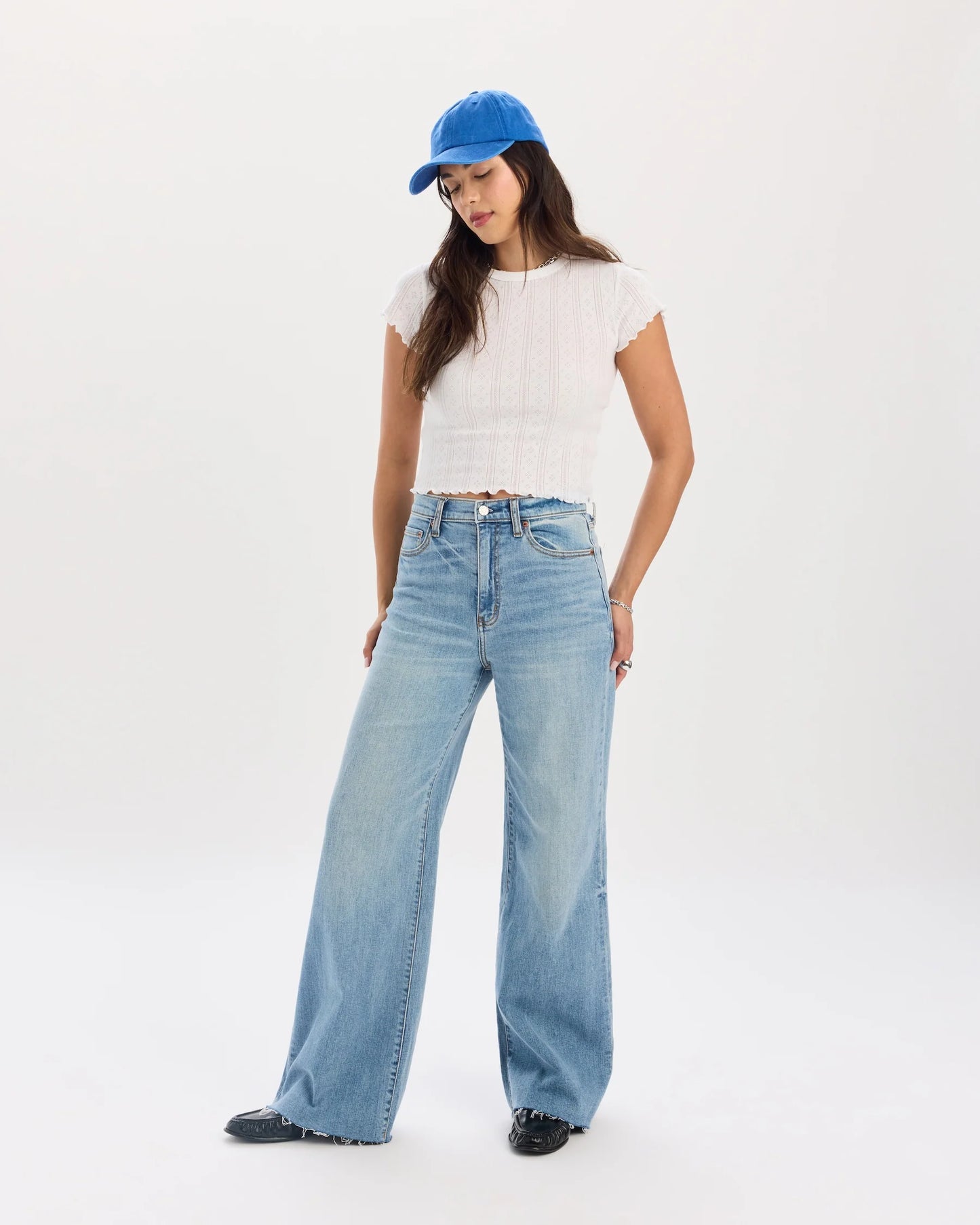 Far Out HR Wide Leg in Fools Gold