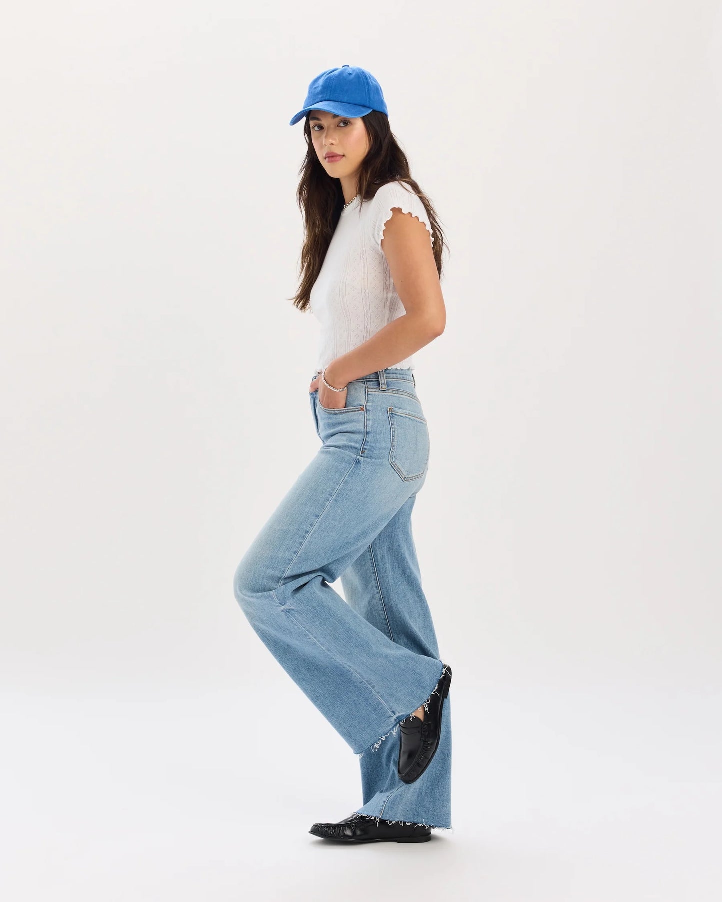 Far Out HR Wide Leg in Fools Gold