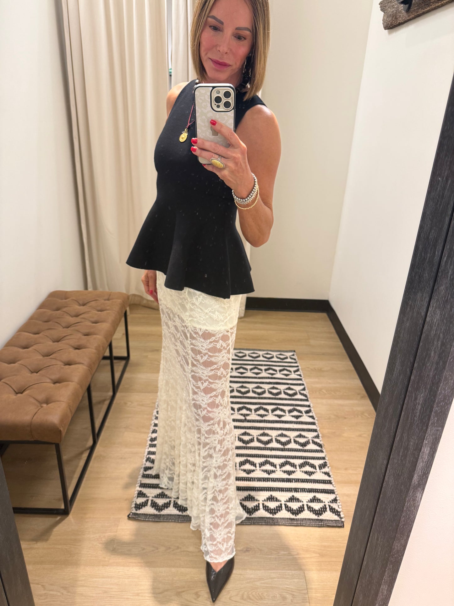 Emery Peplum Top