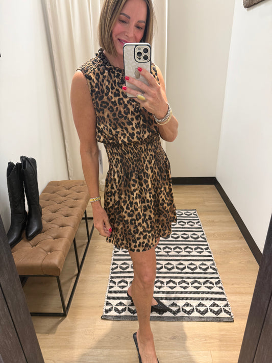 Marmont Dress- Leopard