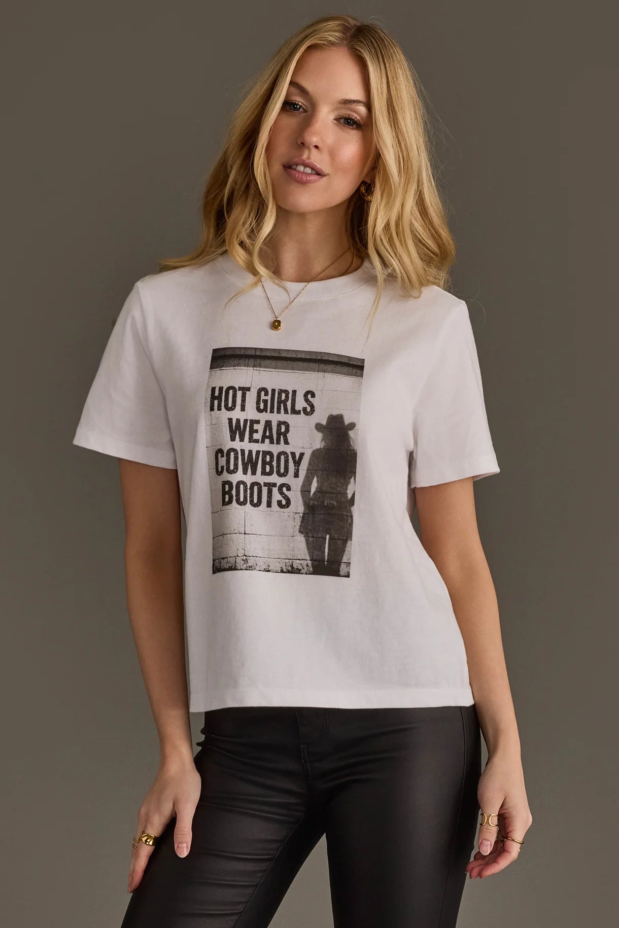 Hot Girls Wear Cowboy Boots Tee