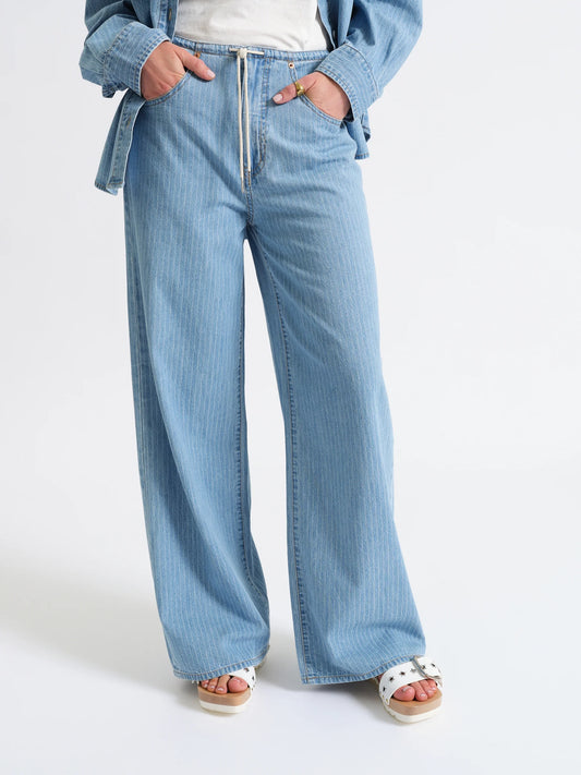 Madison Mid Rise Wide Leg in Whimsy