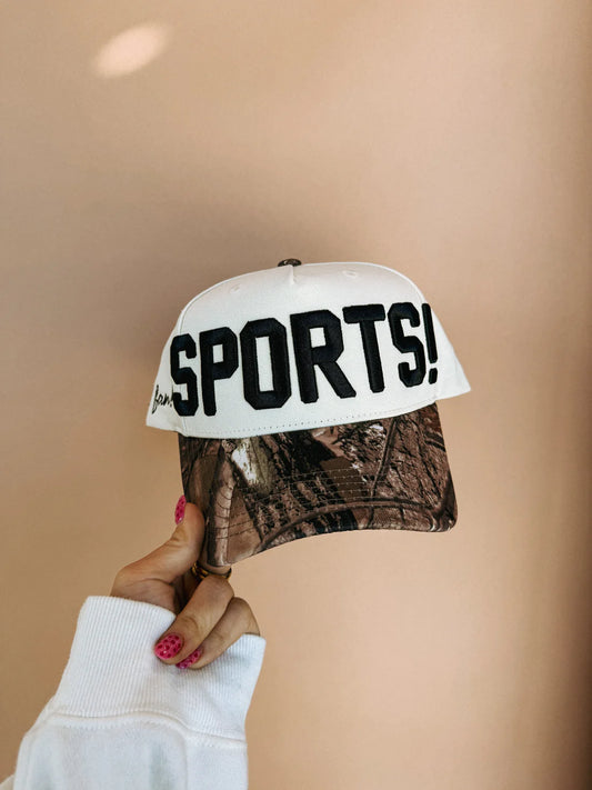Sports Camo Trucker Hat