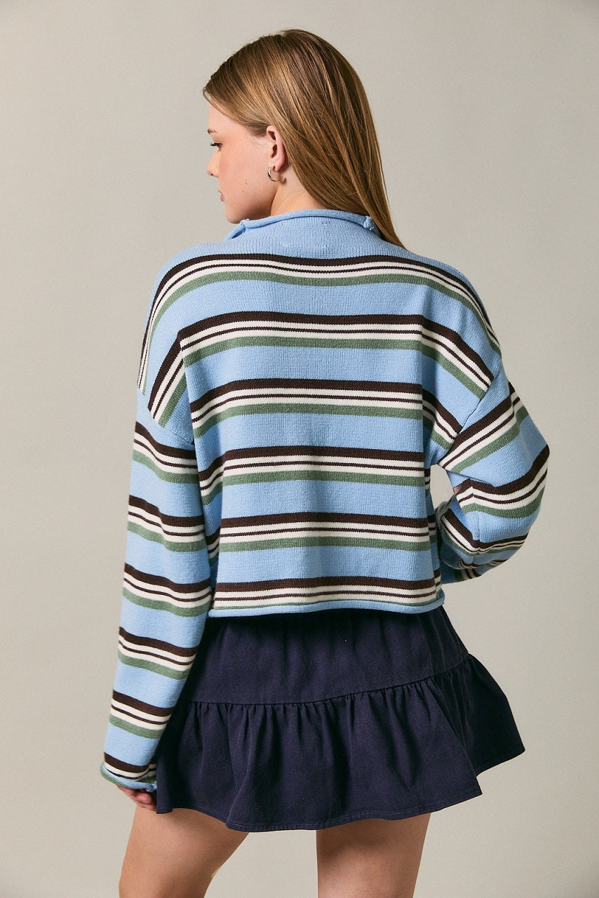 Arabella Striped Cardigan