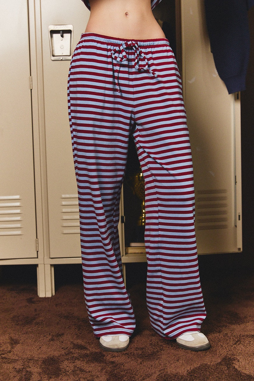 Jeni Wide Leg Stripe Pant