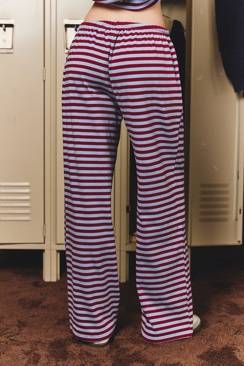 Jeni Wide Leg Stripe Pant