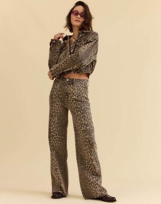 Far Out Wide Leg in Cool Cat