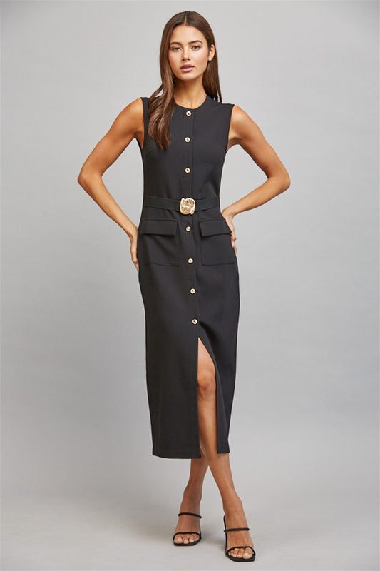 Dylan Black Maxi Dress