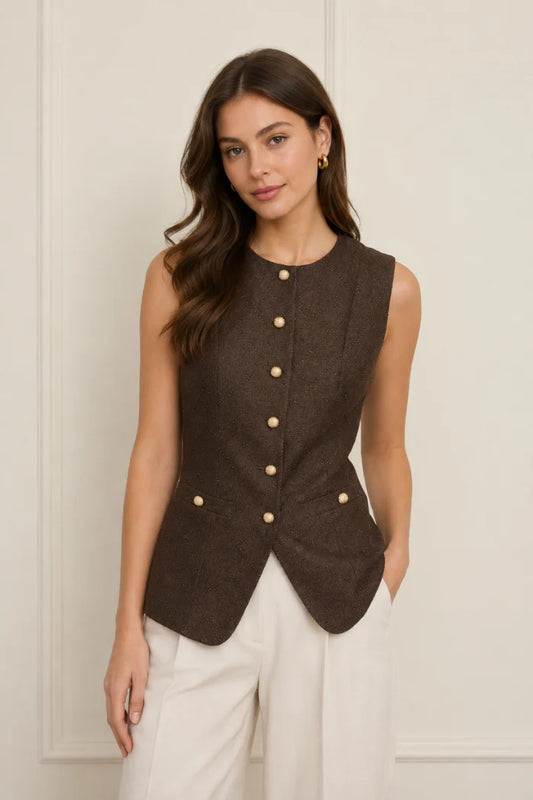 Diamond Quilted Vest