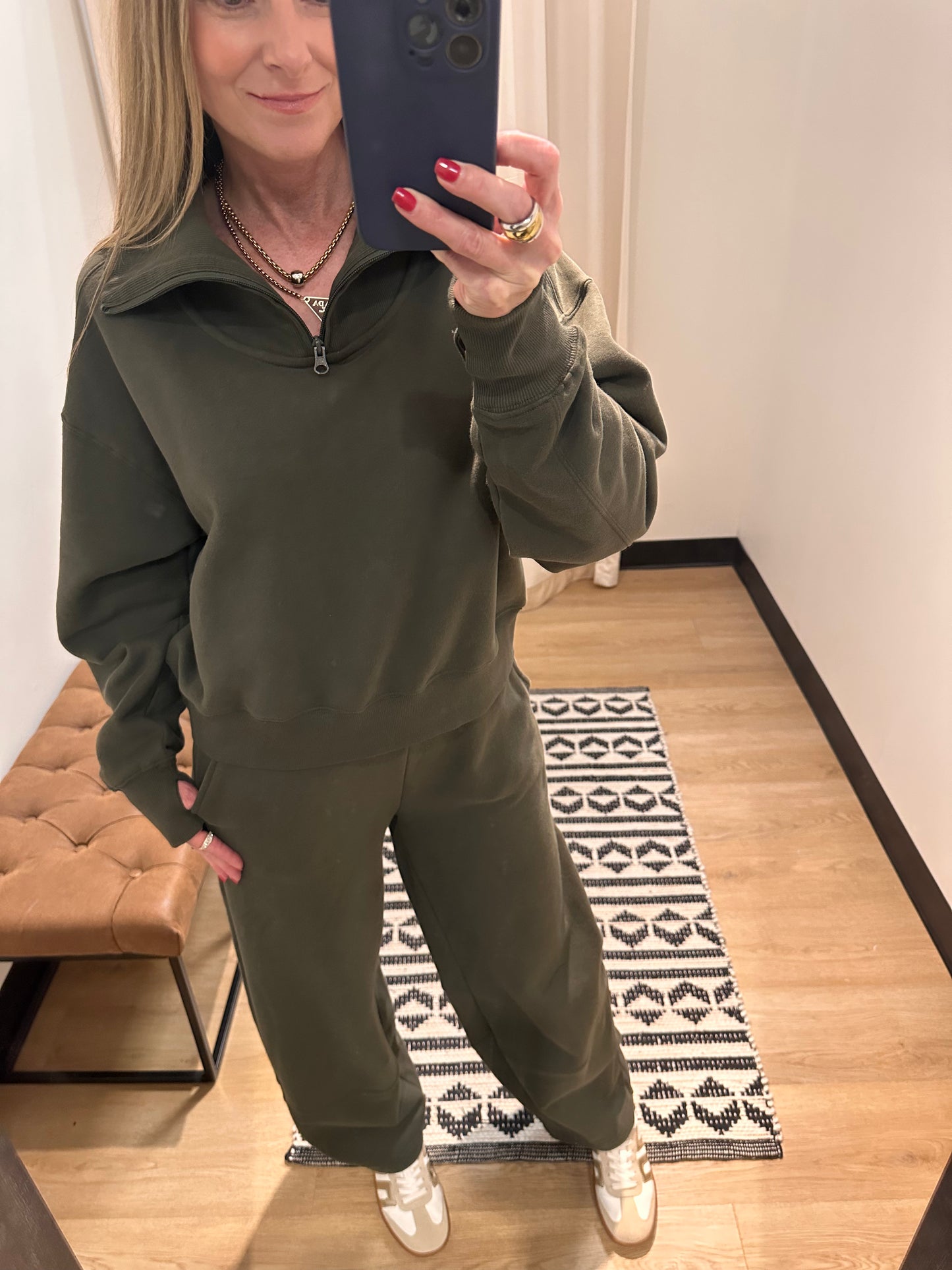 Army Olive Barrel Pant