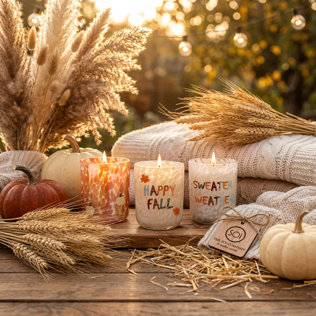 Happy Fall 12 oz Candle
