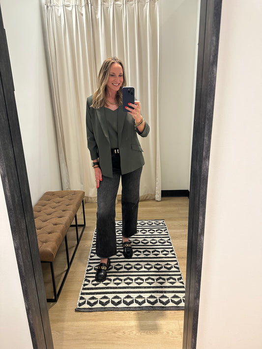 Leyla Blazer Olive
