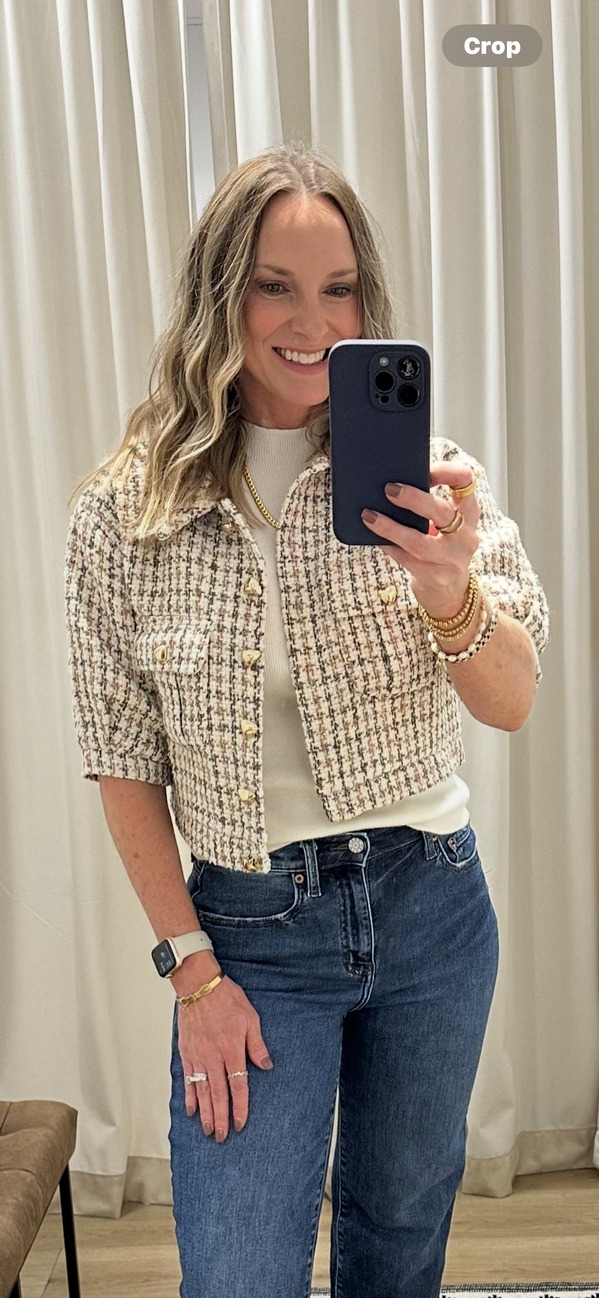 Chloe Houndstooth Jacket