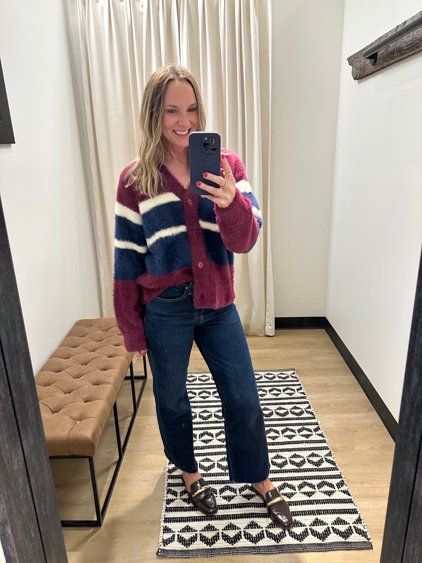 Bleeker Fuzzy Cardigan
