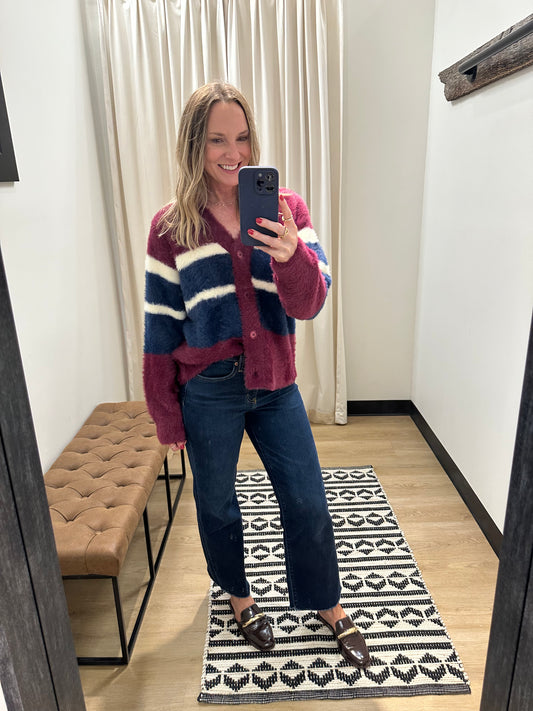 Bleeker Fuzzy Cardigan