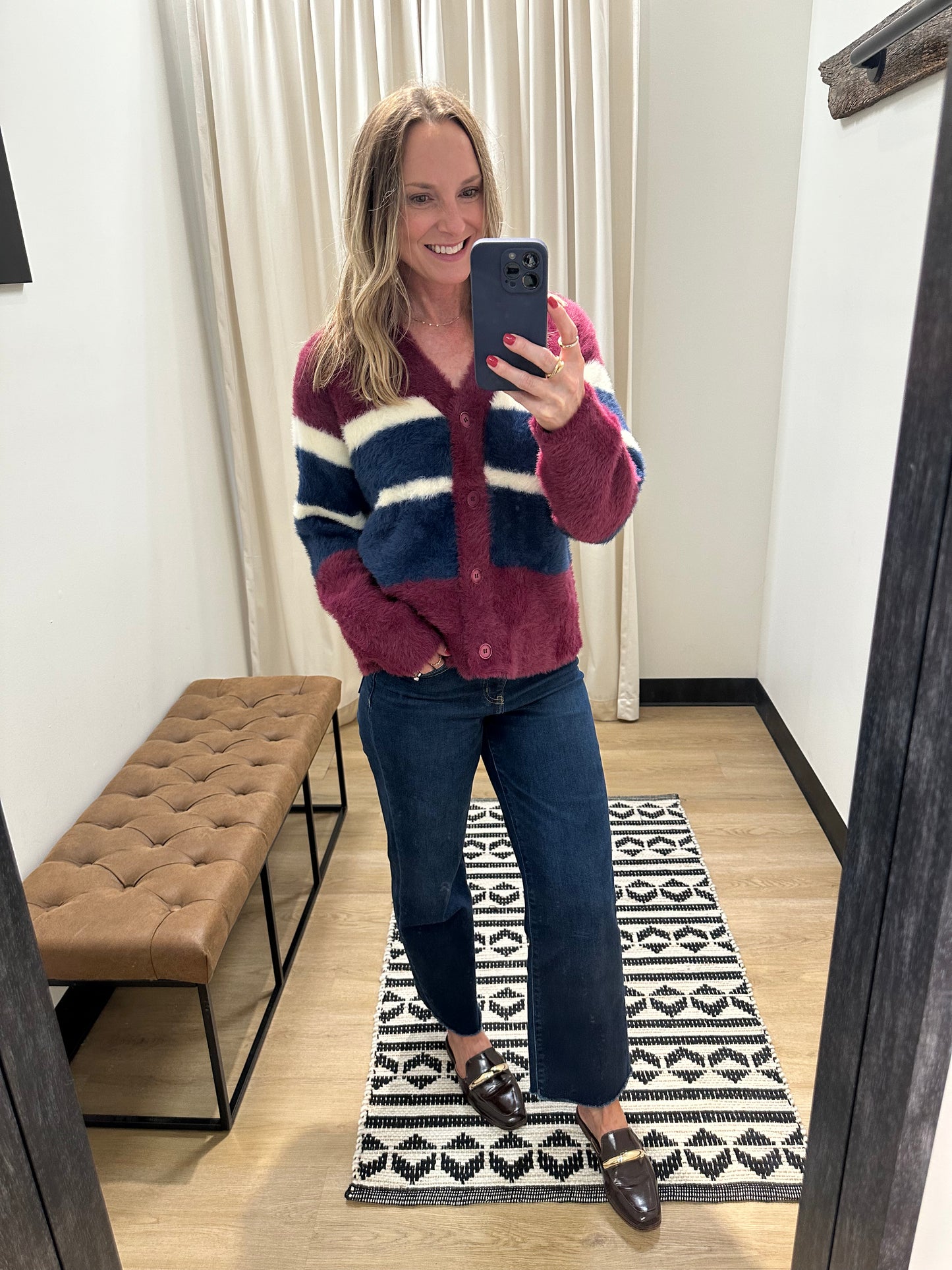Bleeker Fuzzy Cardigan