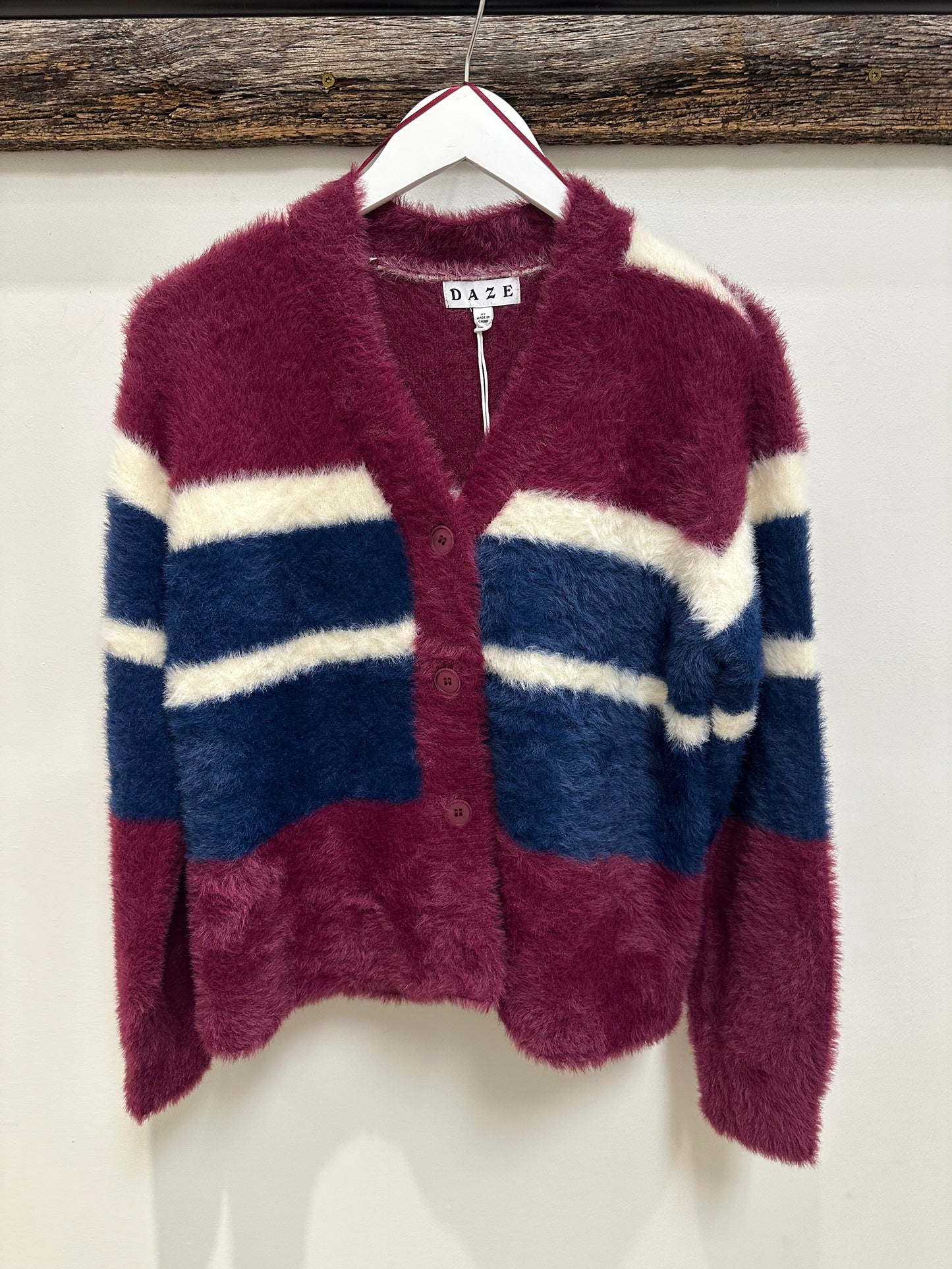 Bleeker Fuzzy Cardigan