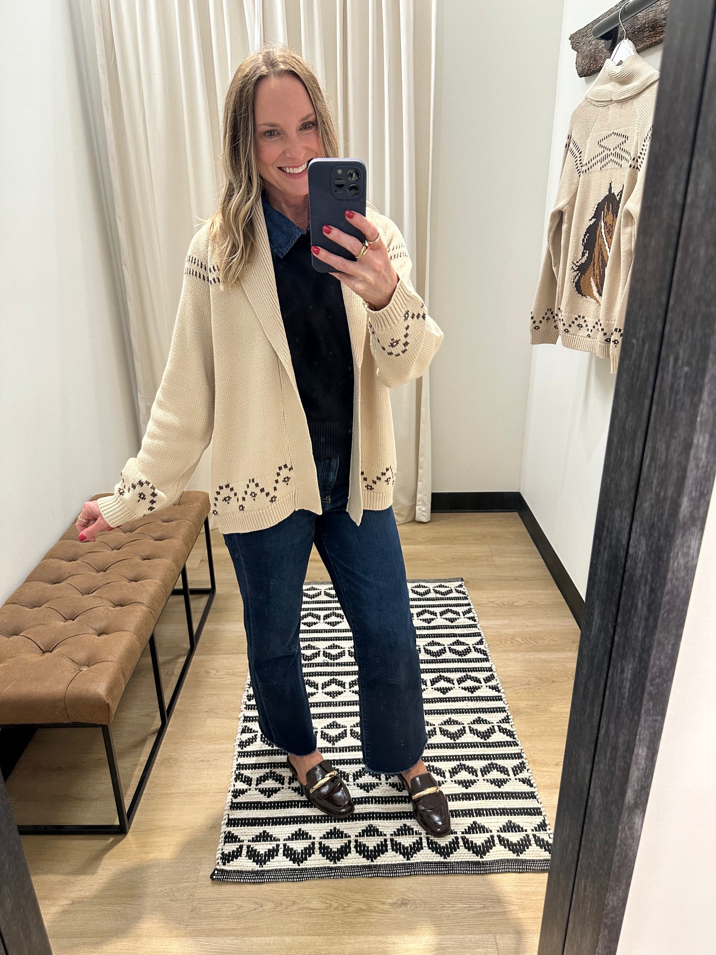 Estelle Horse Cardigan