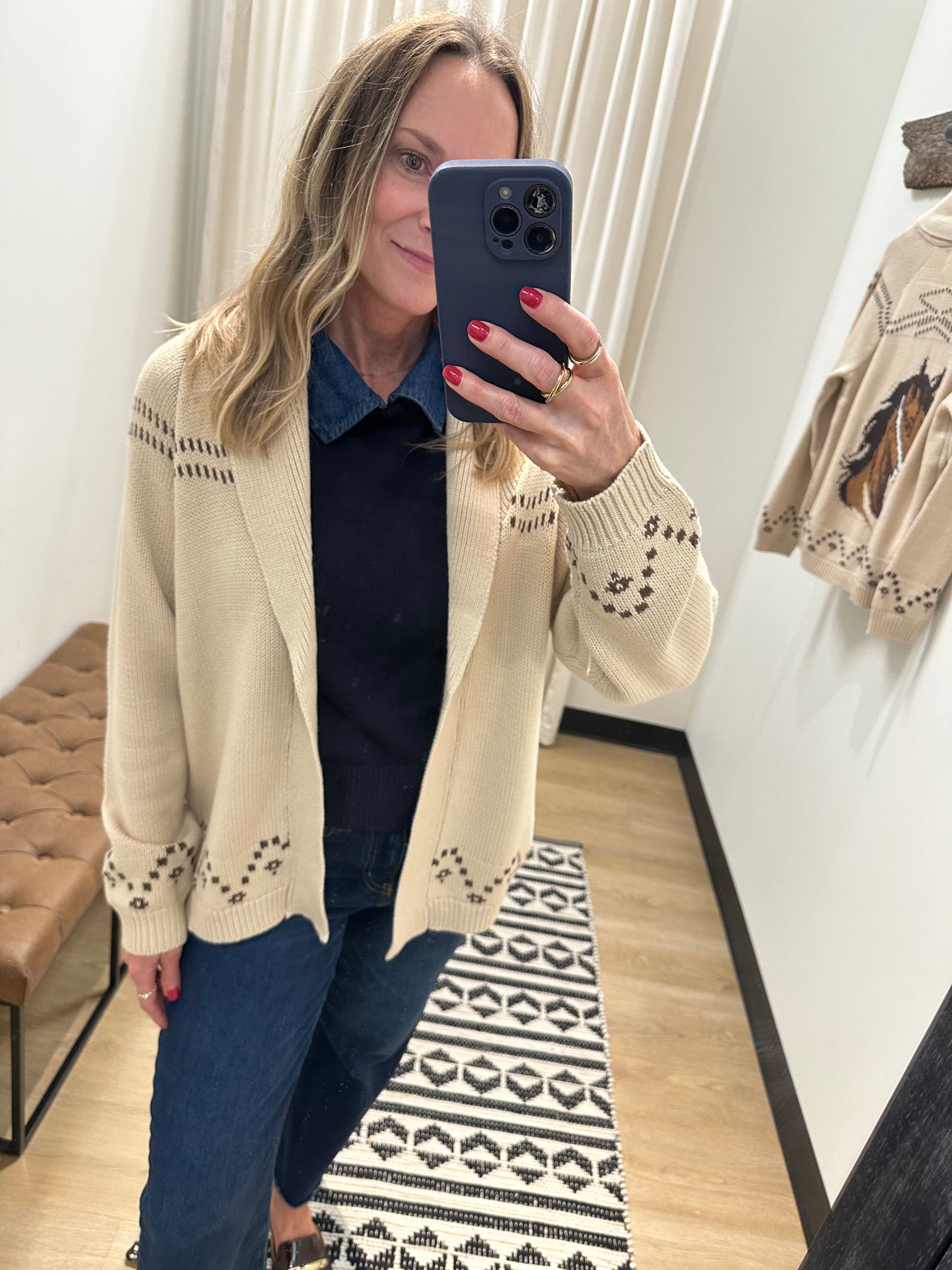 Estelle Horse Cardigan