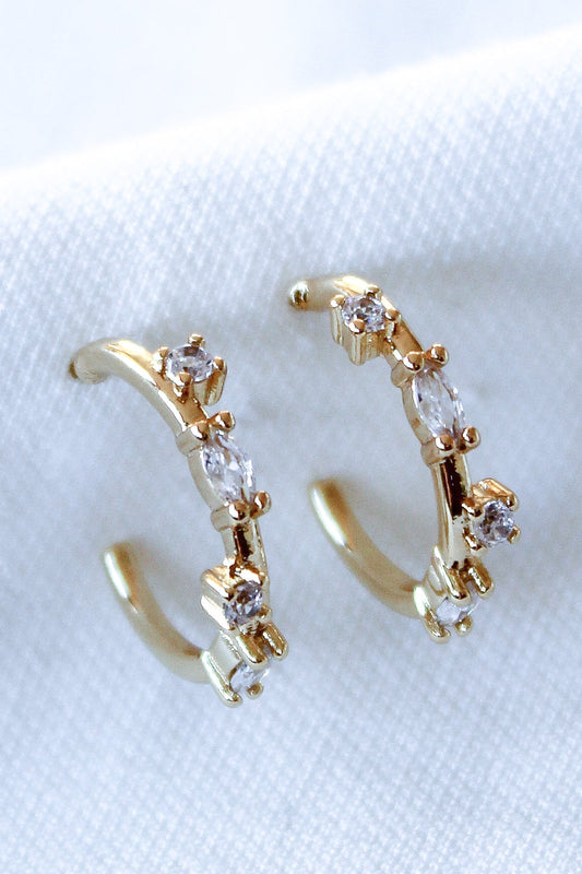 Chase Hoop Mini- Gold