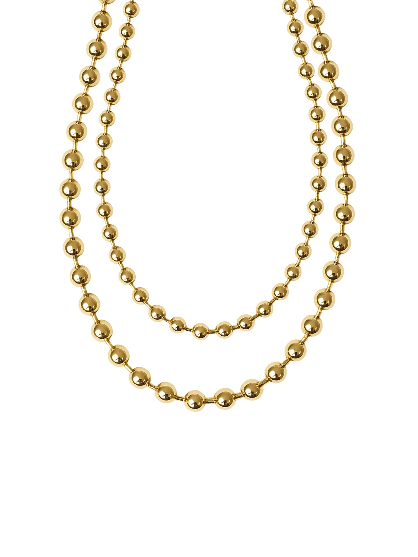 Pierce Doubled Layer Necklace