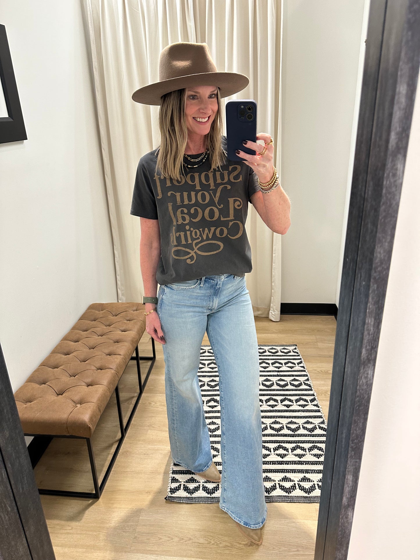 Support Cowgirls Tee
