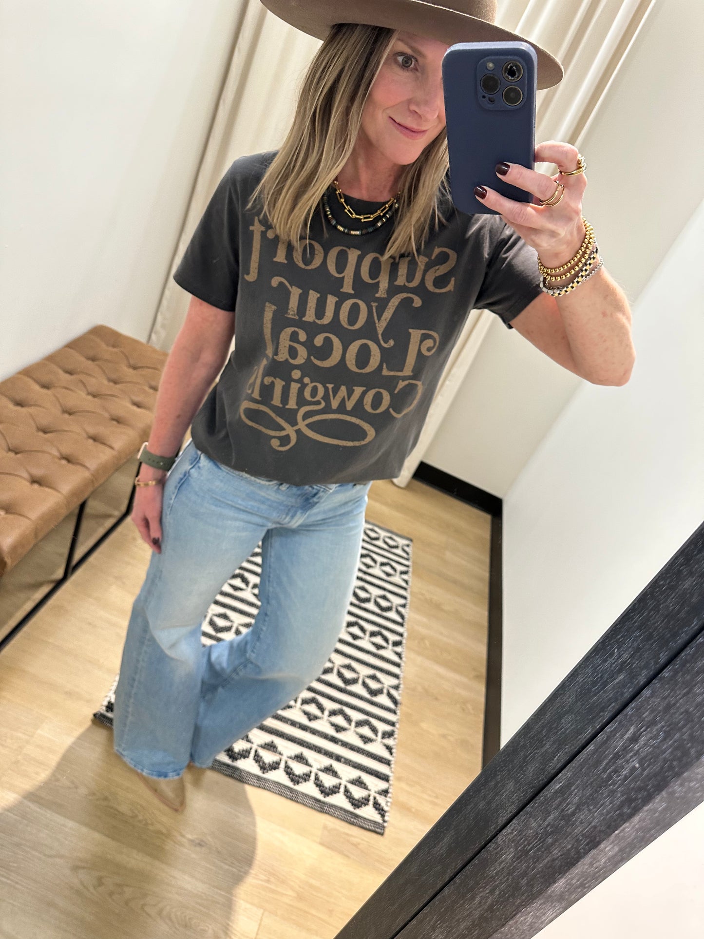 Support Cowgirls Tee