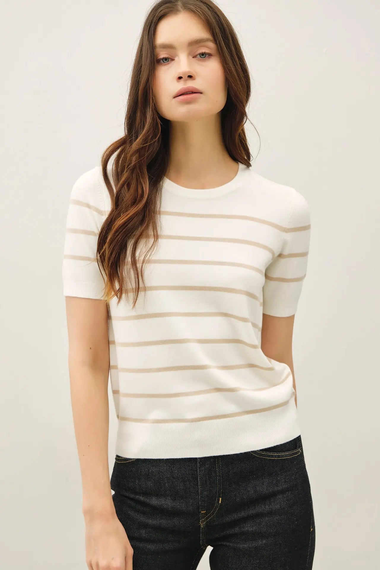 Brenda Stripe Top