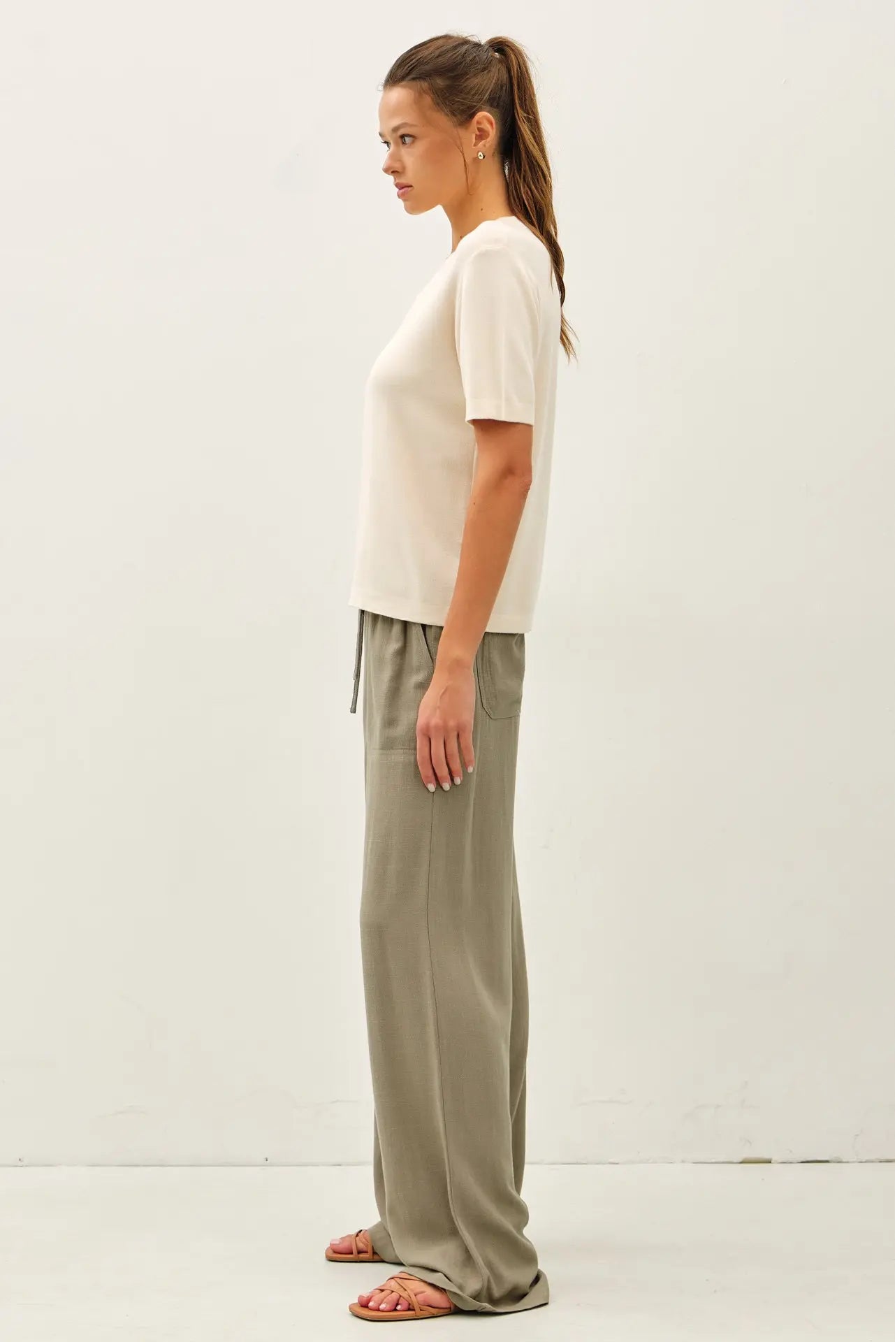 Penny Cashmere Top - Vanilla