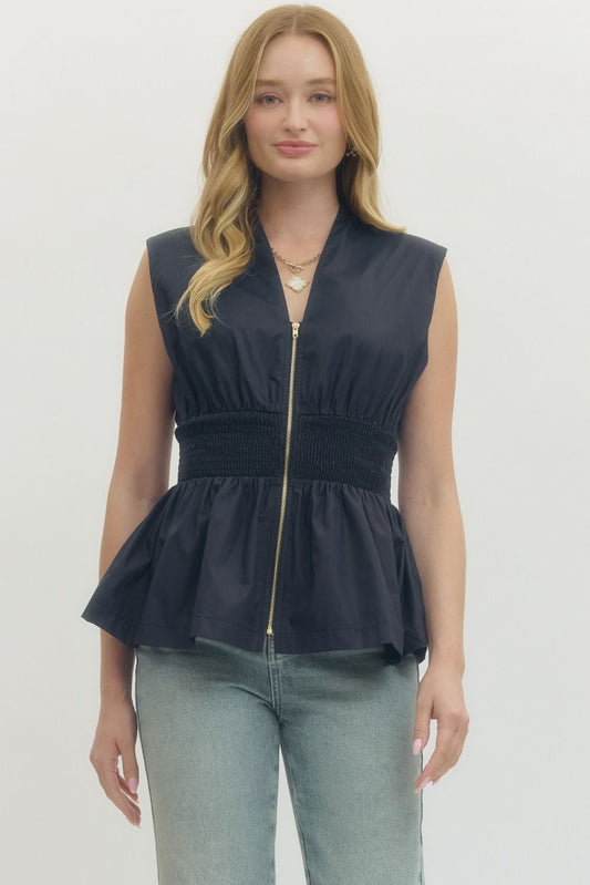 Connor Peplum Top