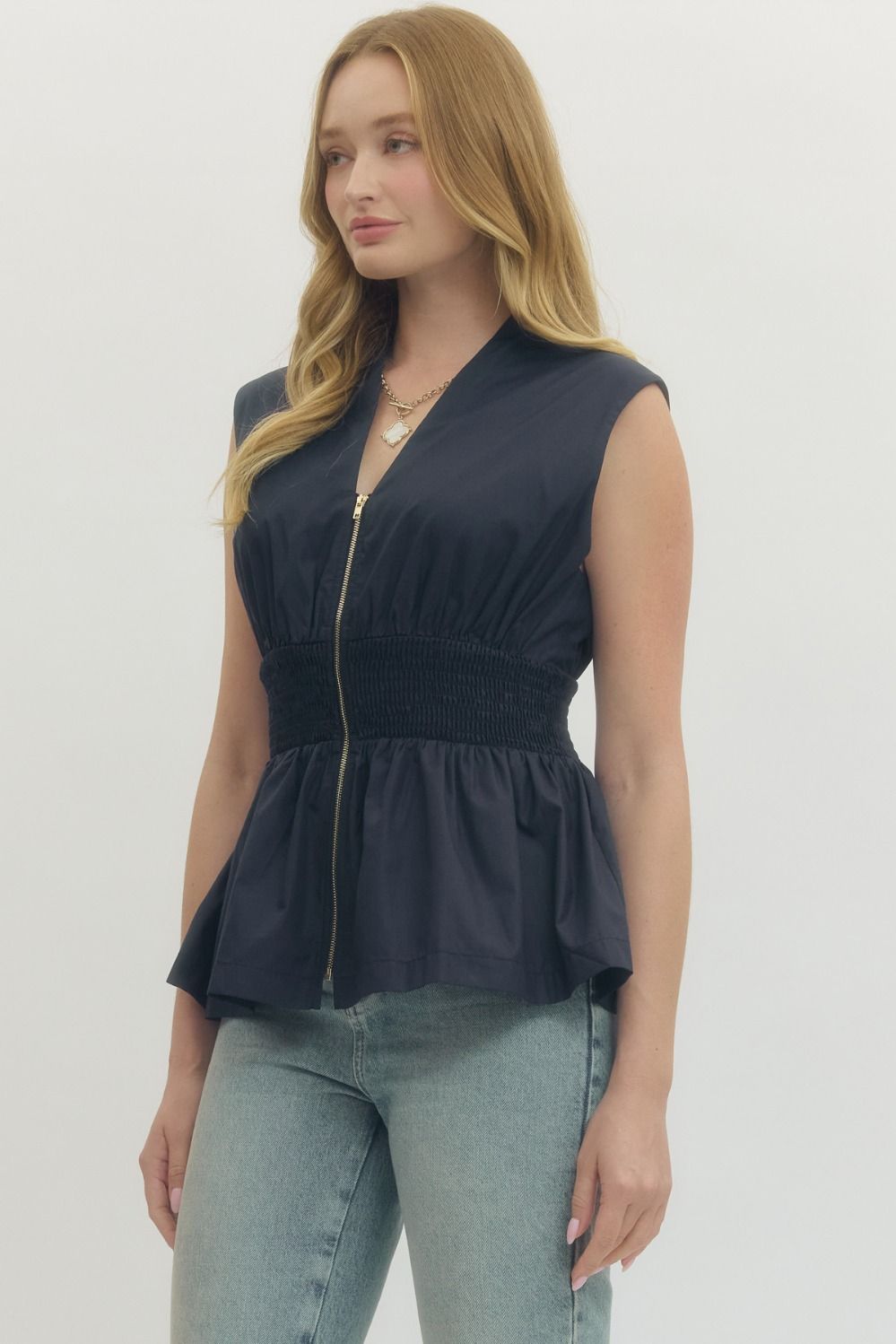 Connor Peplum Top