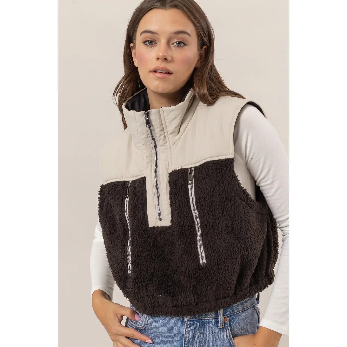 Raelynn Shearling Vest